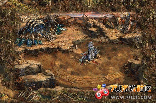 传奇私服真彩地图—后魔窟3D地图